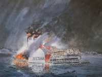 Burning of the Sultana 1865
